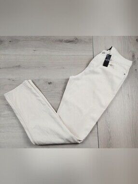 Boohoo Man Jeans Mens 34x35 Khaki Straight Leg NWT